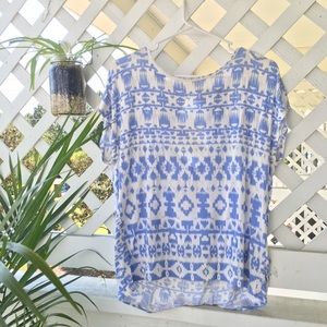 Printed casual top